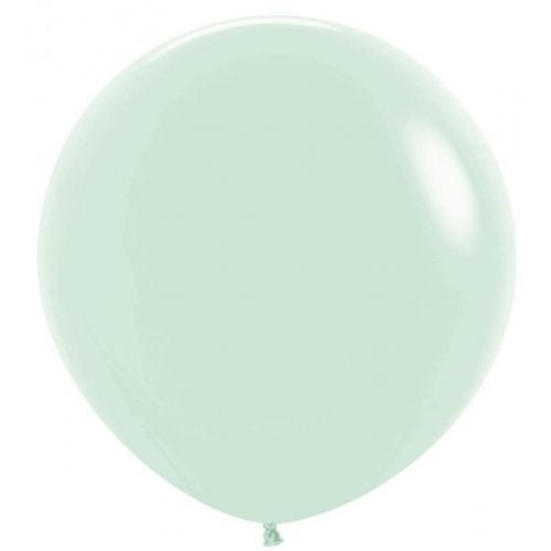 90cm Matte Pastel Green- Pack of 3