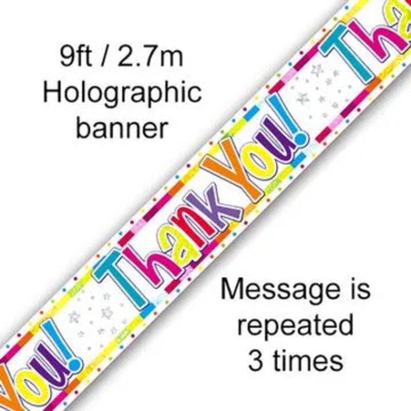 Oaktree Bright Thank You Holographic