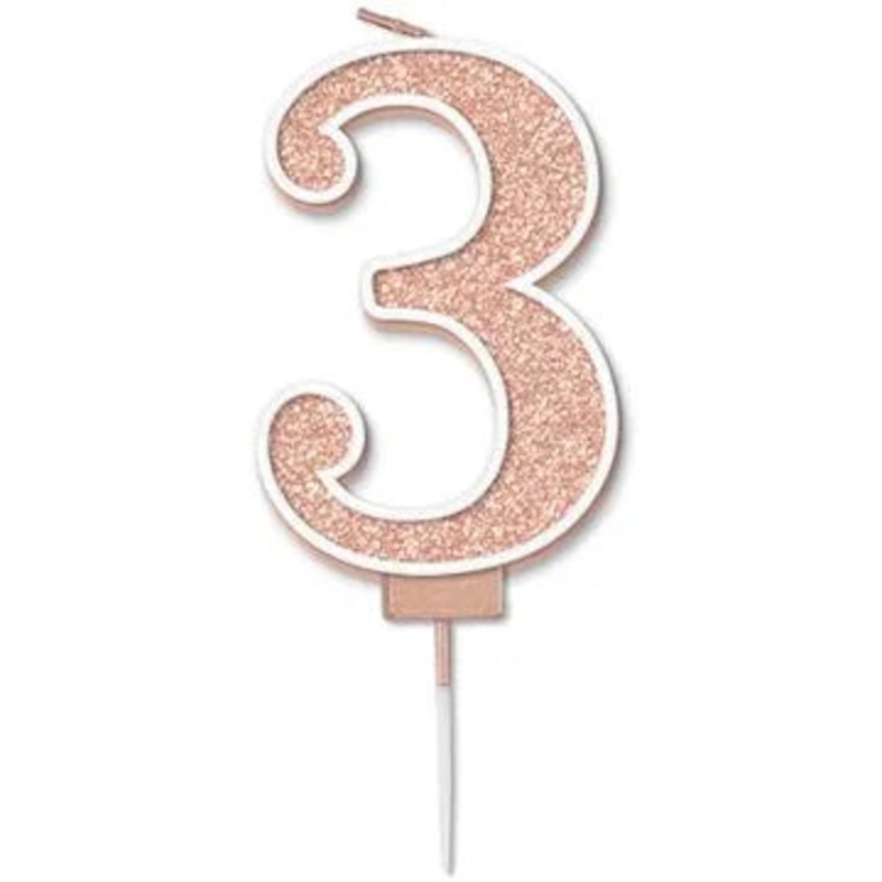 Oaktree Sparkling Fizz No.3 Candle 7.5cm Rose Gold