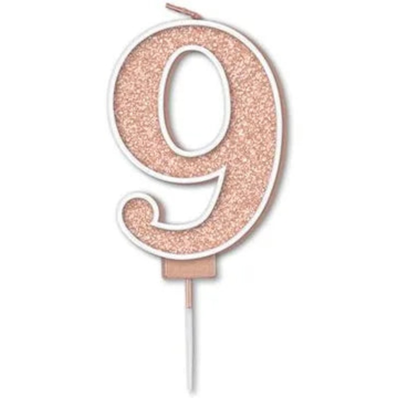 Oaktree Sparkling Fizz No.9 Candle 7.5cm Rose Gold