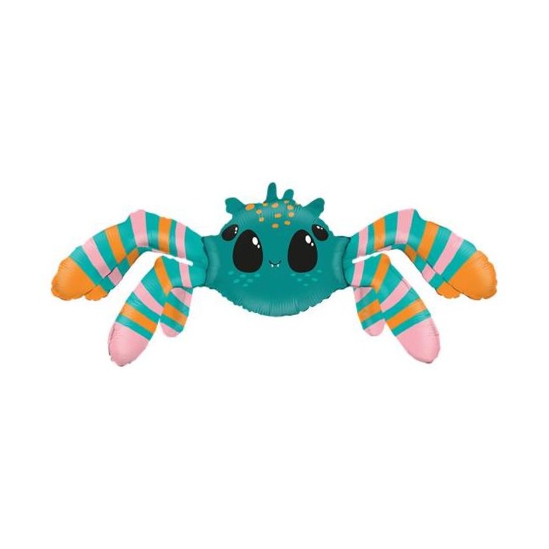 Spider Pup 4D Foil Balloon Packaged
