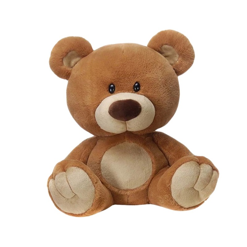 Caramel Signature Sitting Bear Plush, 15 Inches