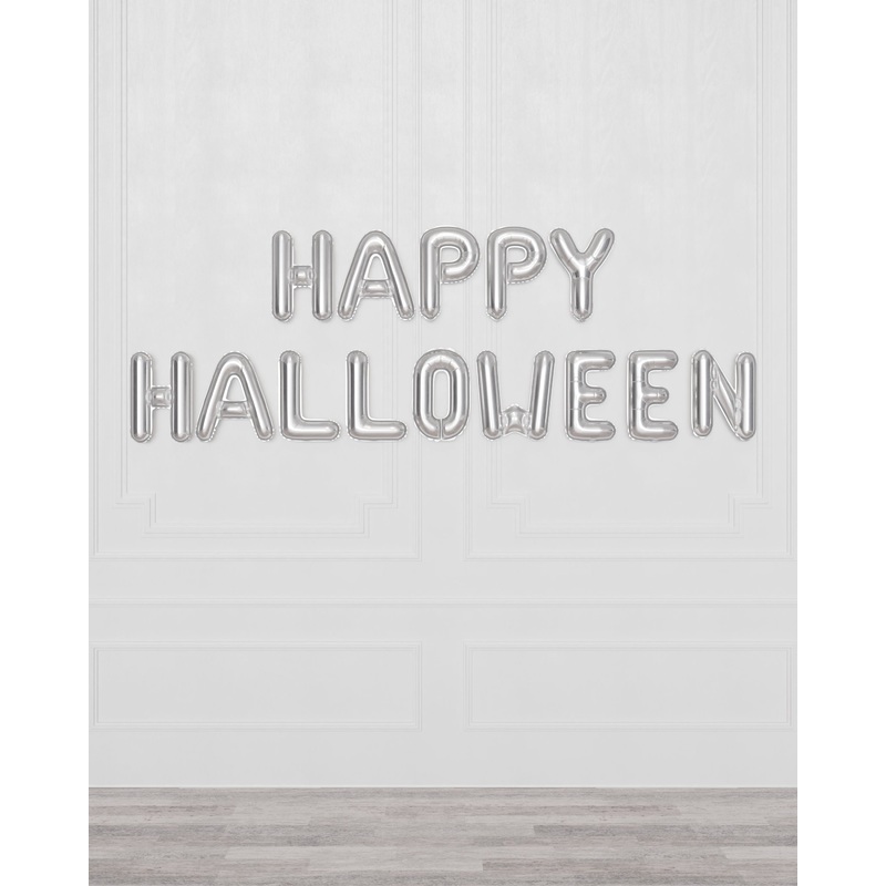 Halloween - "Happy Halloween" Small Foil Letter Balloons