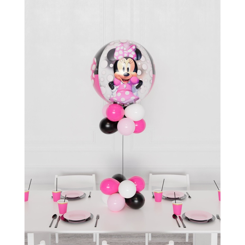 Minnie Mouse Orbz Balloon Centerpiece