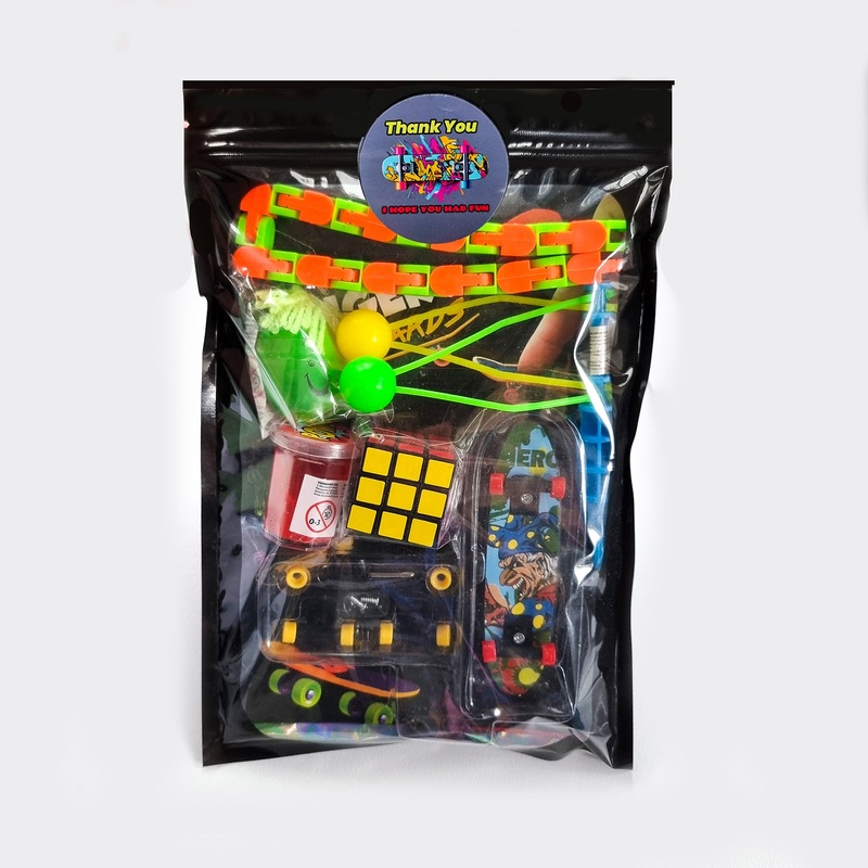Skateboarding Birthday Party Bags For Older Boys