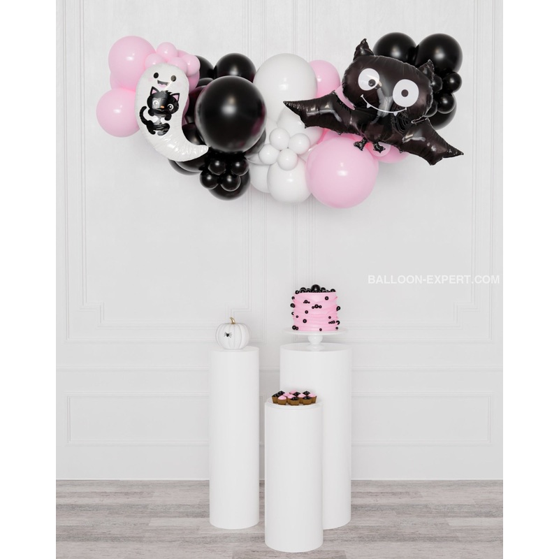 Spooky Cute Halloween Balloon Garland, 6ft