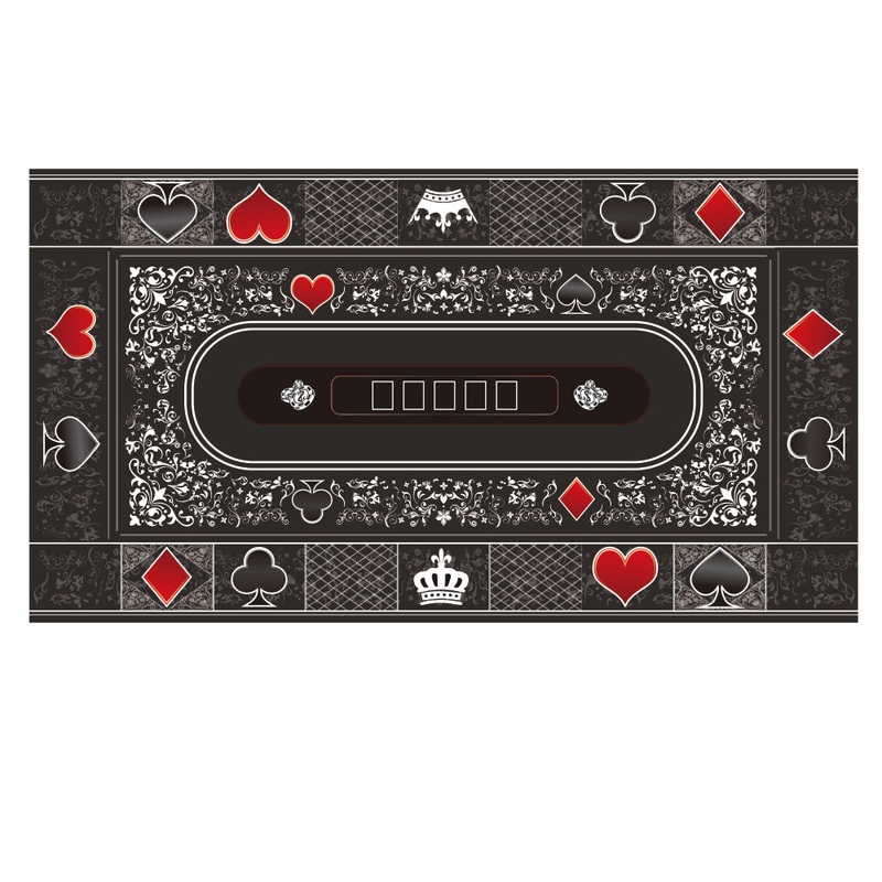 Casino Party Poker Night Tablecloth and Playmat