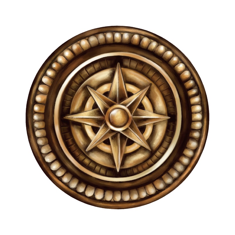 Halloween Pirate Gold Coins Paper Plate (24 Pcs)