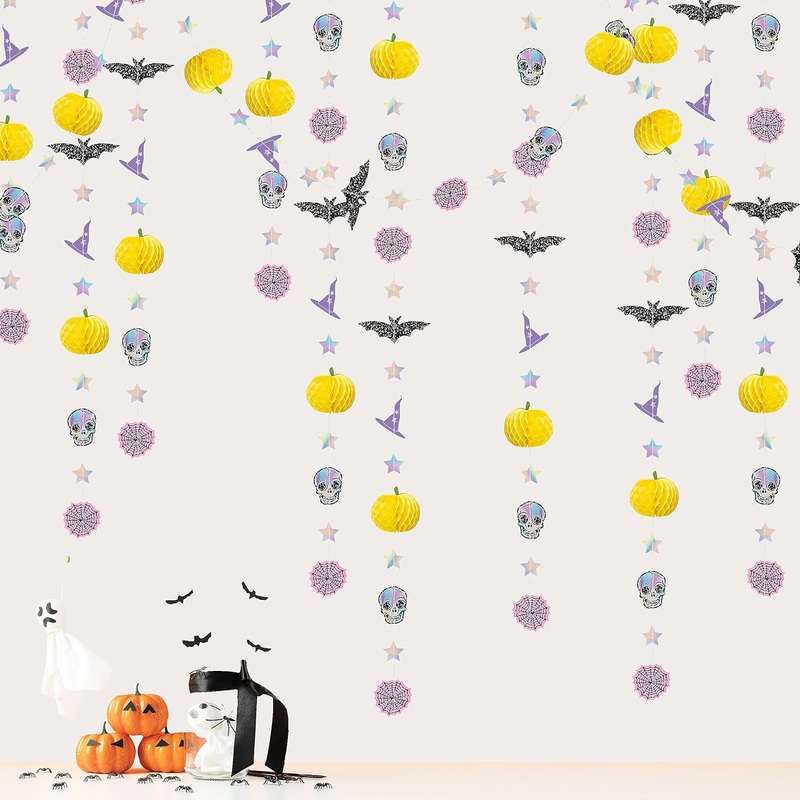 Pastel Halloween Garlands Set (52ft)