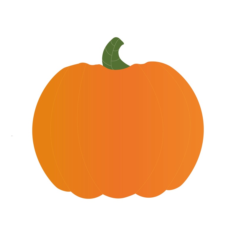 Pumpkin Shaped Party Plates (48pcs)