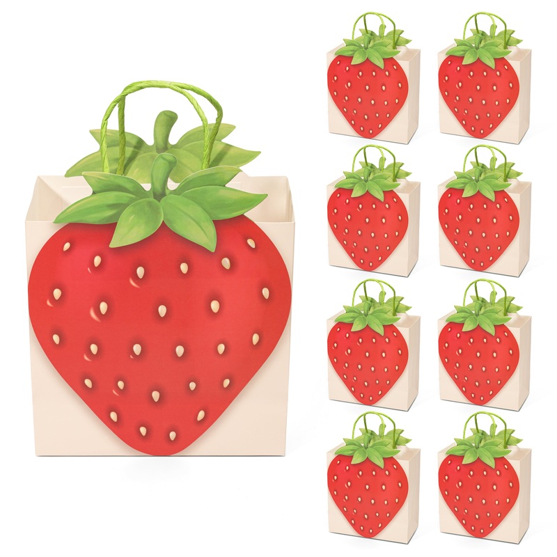 Strawberry Gift Bags (8 pcs)